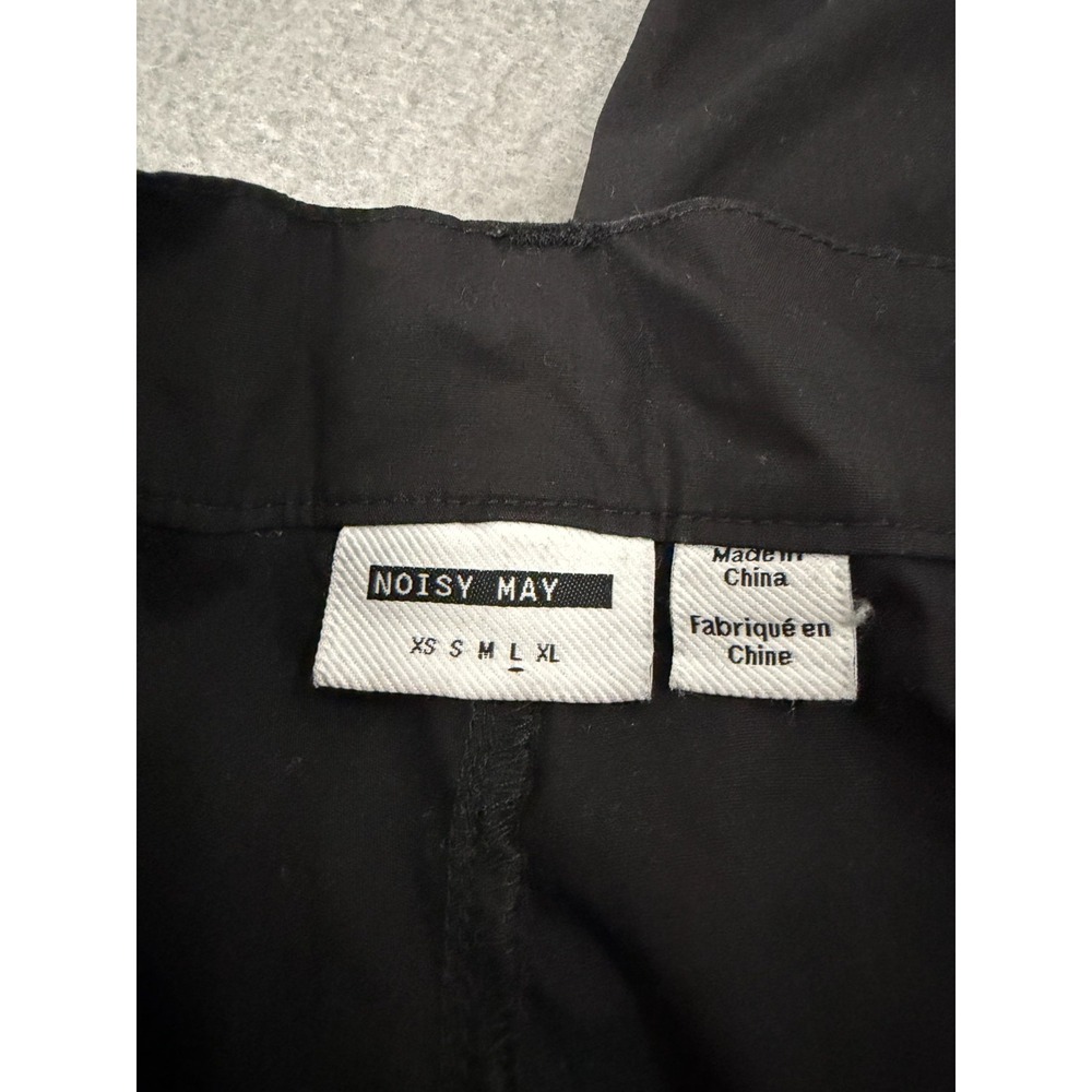 Noisy May Theo Pants Womens L Parachute Streetwear Y2K Baggy Gorpcore Cargo - Picture 11 of 14